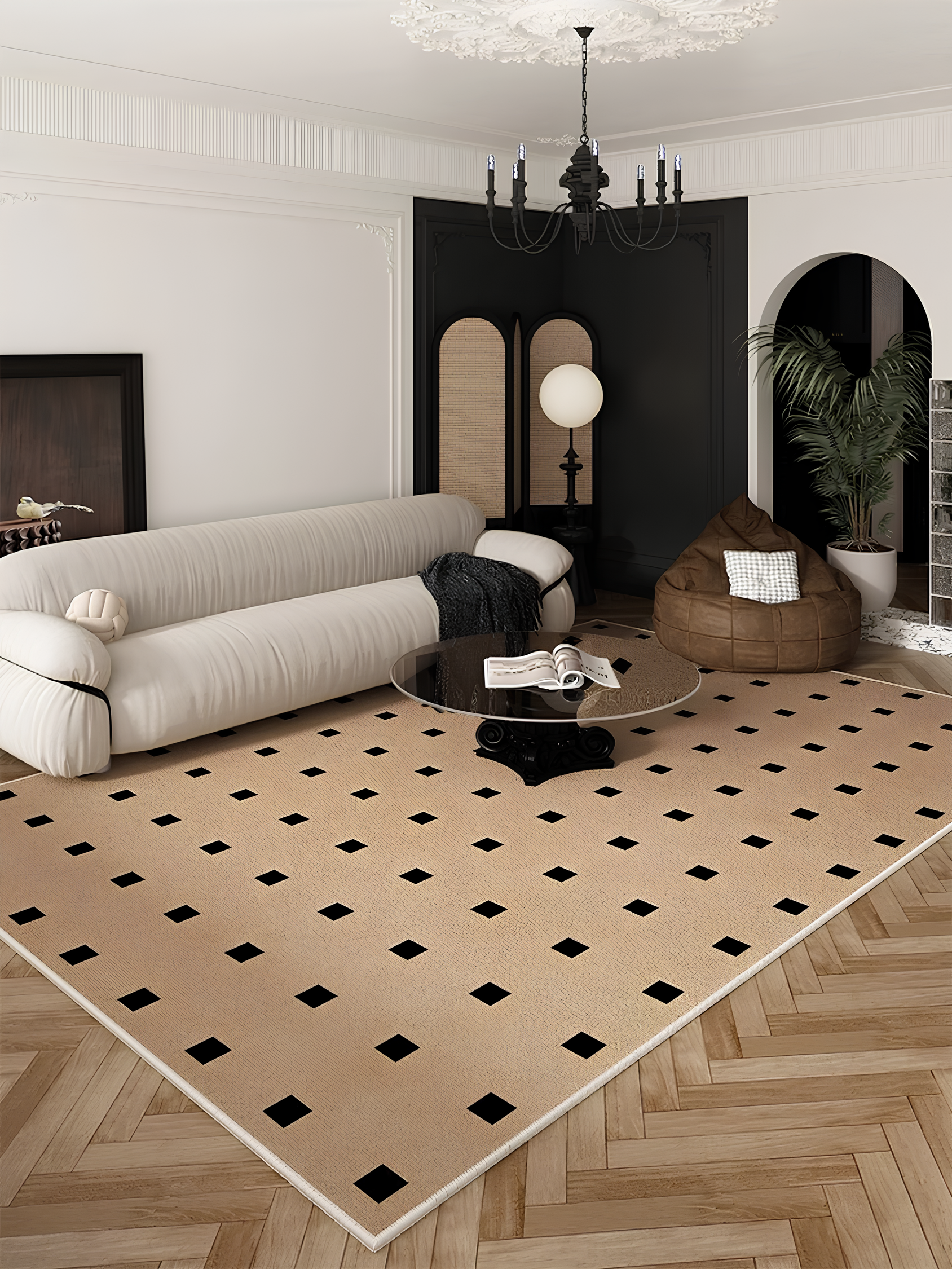 Tapis beige de la collection Prestige