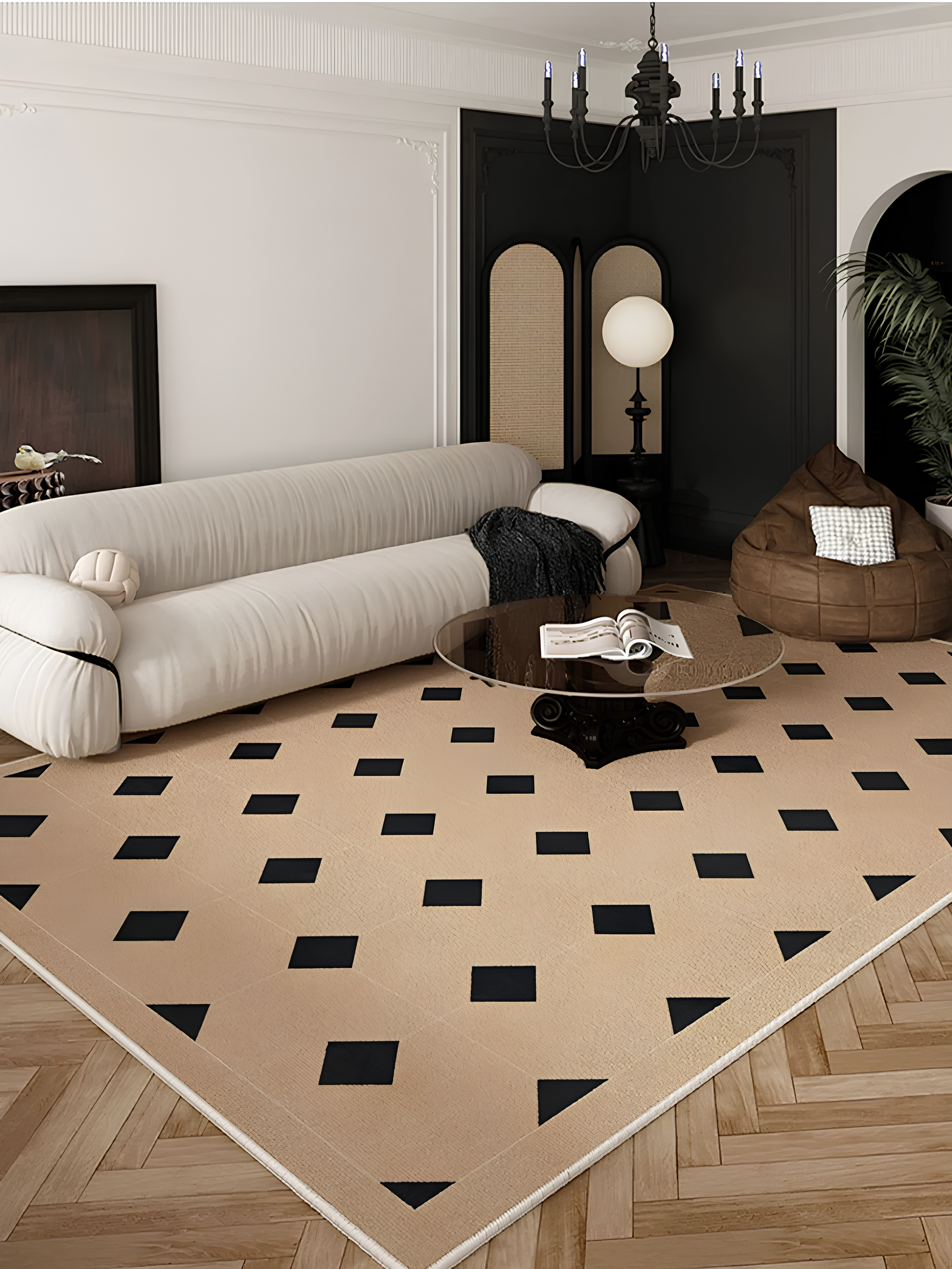 Tapis beige de la collection Prestige