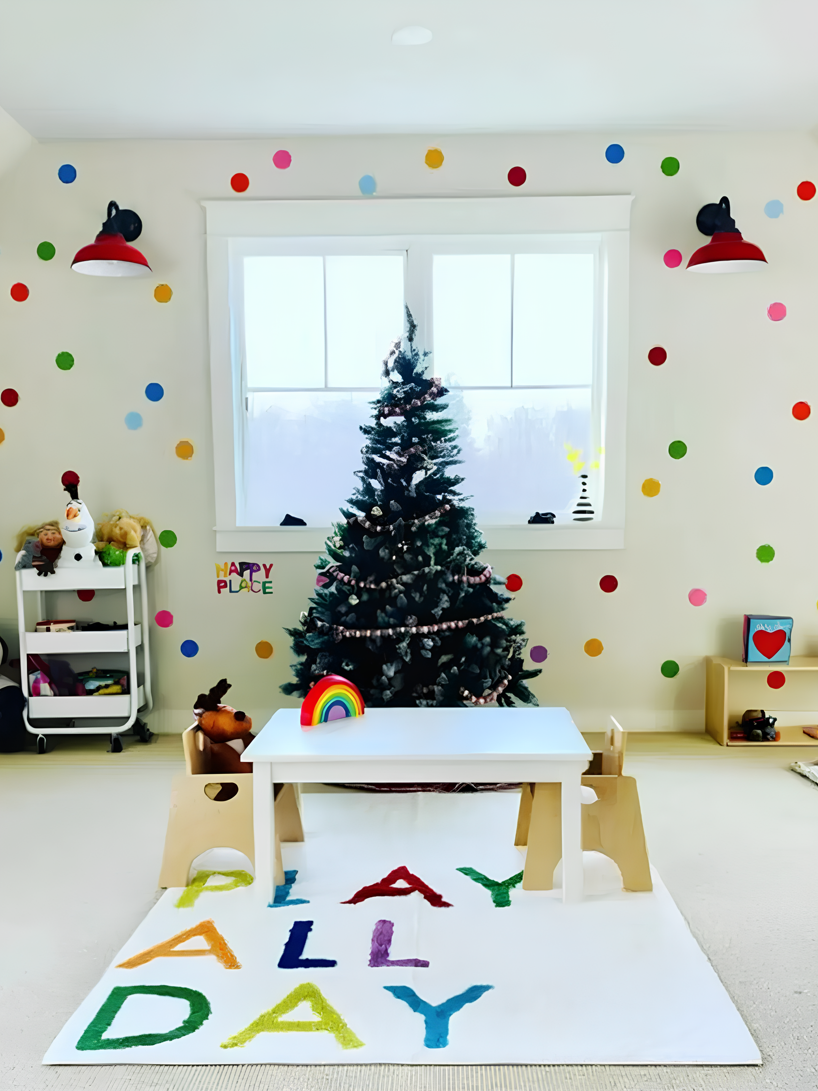 Tapis de décoration chambre pour enfant